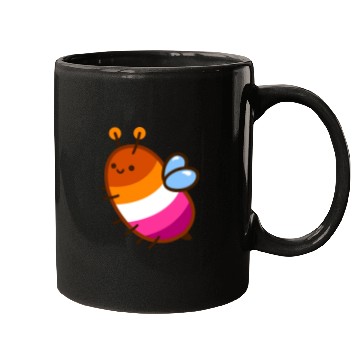 Discover les-bee-an lesbian bee Mugs