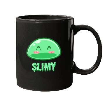 Discover Cute Green Dungeon Slime Monster Weird Anime Mugs
