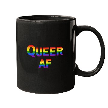 Discover Queer AF Rainbow Spectrum Mugs