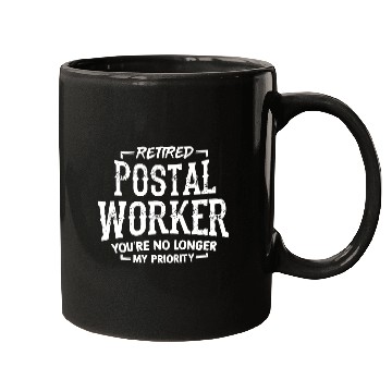 Discover Retired Postal Worker Mugs