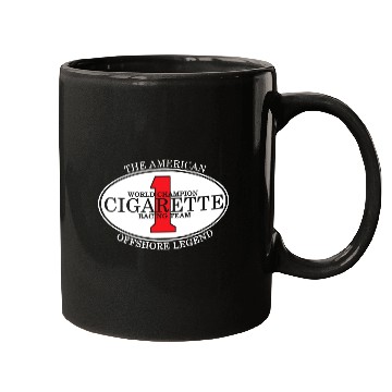 Discover The American World Champion Cigarette Racing Team Mugs