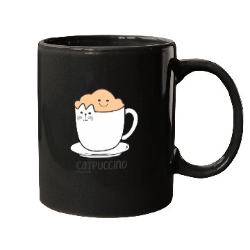 Discover Coffee Lover Caffeine Cat Lover Kity Kitten Pet Mugs