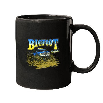 Discover Classic BIGFOOT In The Mud Mugs