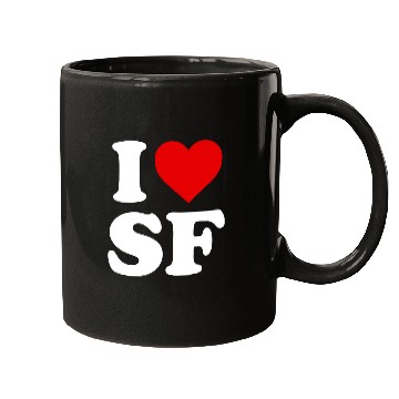 Discover I Love Sf San Francisco Heart Mugs