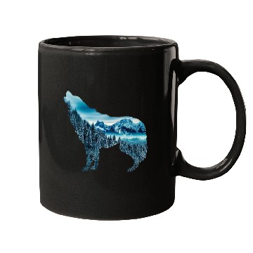 Discover The wolf and the mountain Mugs