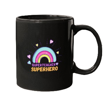 Discover Superteacher Superhero Funny Teacher Mugs