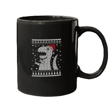 Discover Christmas Dino Ugly Sweater Mugs