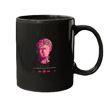 Discover Greek Bust with Ivy Japanese Aesthetic Mugs