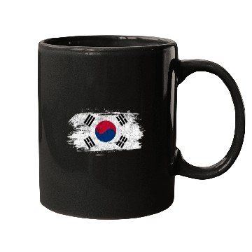 Discover South Korea vintage flag Mugs