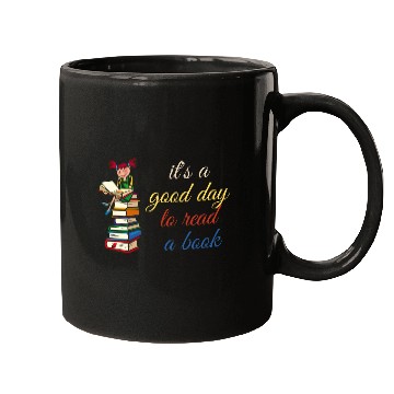 Discover it's a good day to read a book Mugs