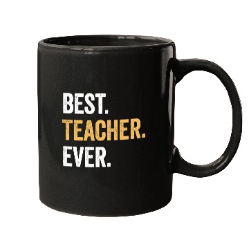 Discover Best Teacher Ever Gift for Teacher Family Party Mugs