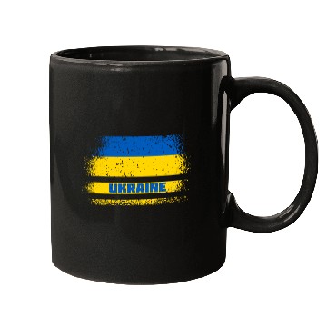 Discover Ukraine vintage flag Mugs