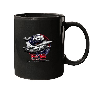 Discover F-16 Fighting Falcon General Dynamics Fighter Jet Mugs