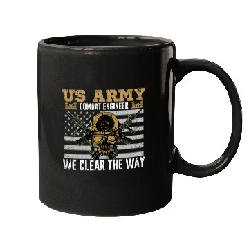 Discover Vintage US Army Combat Engineer 12B Military Pride Mugs
