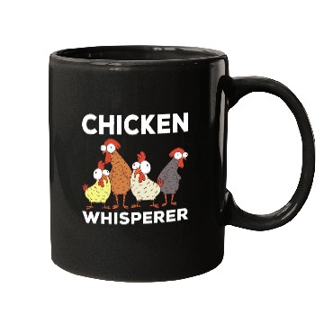 Discover Chicken Whisperer Chicken Mugs