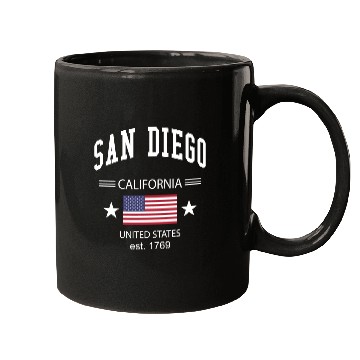 Discover San Diego Mugs