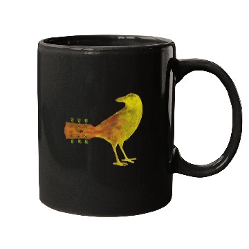 Discover Acoustic Guitar Song Bird Mugs