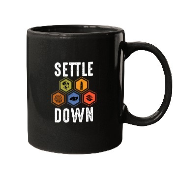 Discover Settle Down Board Game Night Settle Trade Build Mugs
