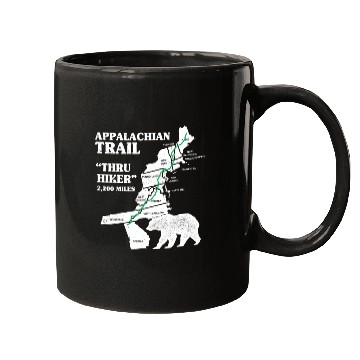 Discover Thruh Hiker, Appalachian Trail - US Trail Mugs