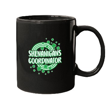 Discover St. Patricks Day Mugs, Shenanigans Coordinator,