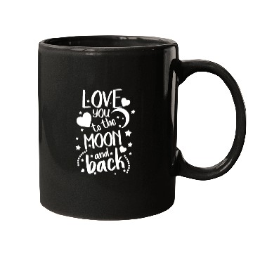 Discover I Love You To The Moon And Back Mugs