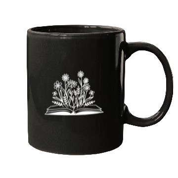 Discover Wildflower Book Funny Reading Book Lover Gifts Mugs