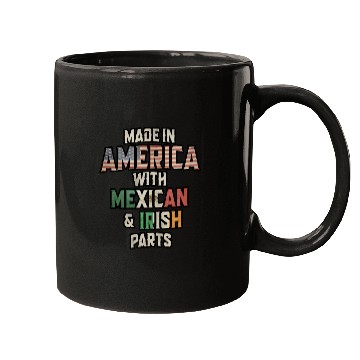Discover Mexican And Irish Made In America Mix Heritage Vin Mugs