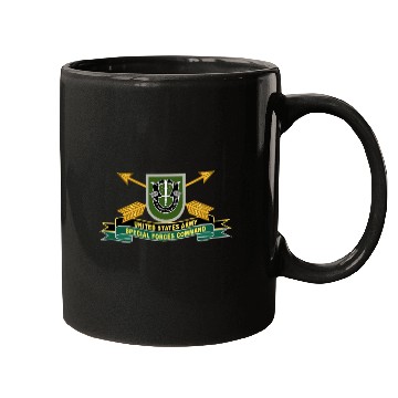 Discover Army US Army Special Forces Command Flash Mugs
