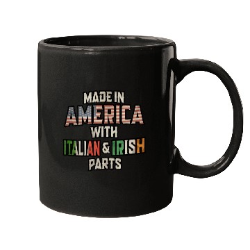 Discover Italian And Irish Made In America Mix Heritage Vin Mugs