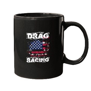 Discover Drag Racing USA Mugs