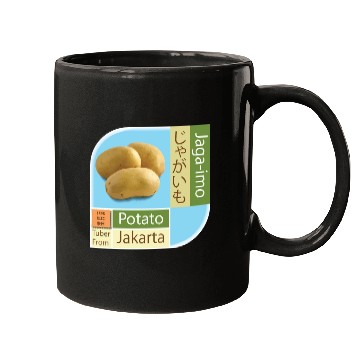 Discover Potato Jagaimo (じゃがいも) Tuber from Jakarta Tiles Mugs