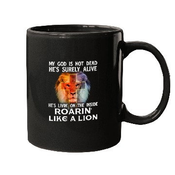 Discover My God Is Not Dead Christian Religious Bible Mugs