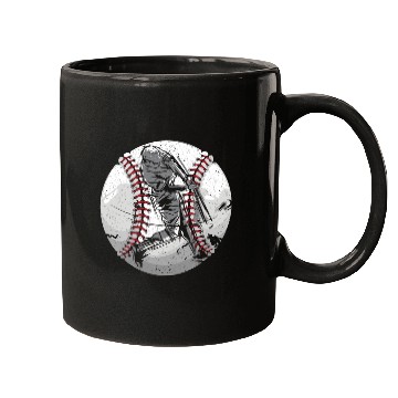 Discover Baseball Player Coach Bat And Ball Pitcher Catcher Mugs