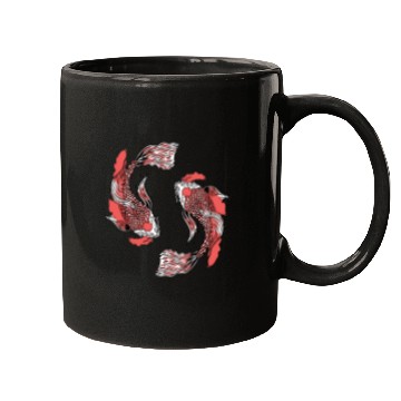 Discover Koi Fish Swirly Mugs