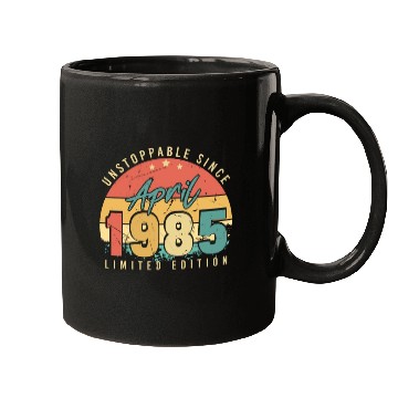 Discover April 1985 Limited Mugs