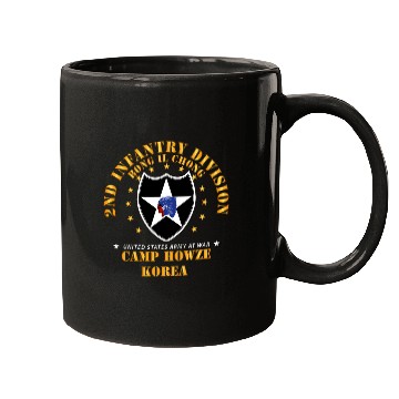 Discover Army 2nd Infantry Division Camp Howze wo DS Mugs