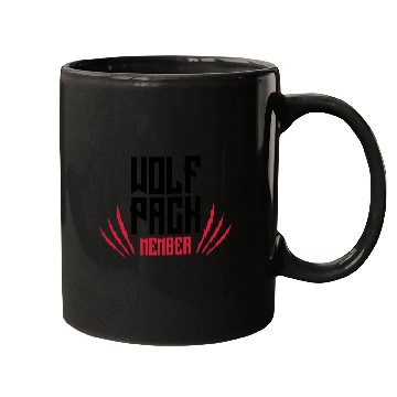 Discover Scratch wolf pack Mugs