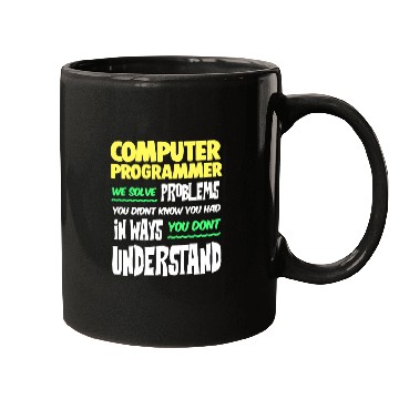 Discover Computer Programmer Geek Pun Apparel Mugs