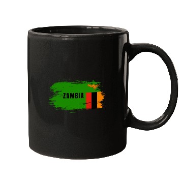 Discover Zambia Vintage Flag Mugs