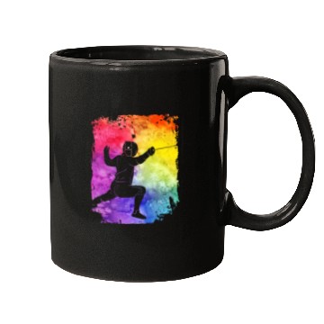 Discover Fencing Retro Mugs
