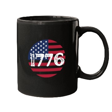 Discover 1776 - In US Flag Mugs