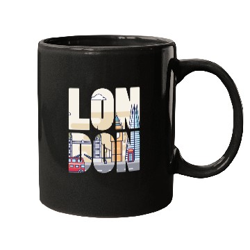 Discover London Mugs