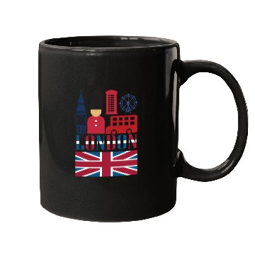 Discover London Mugs