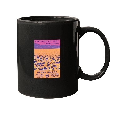 Discover Death Valley Devils Golf Course WPA Mugs