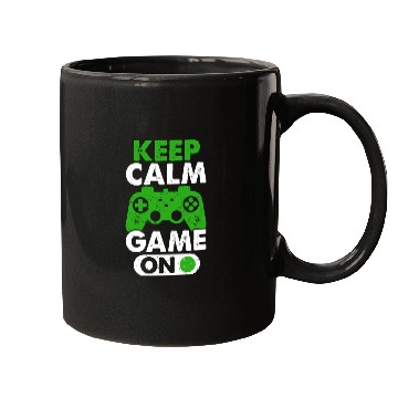 Discover Keep Calm Game On Gamer Virtual Games Player Mugs