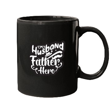 Discover Husband Father Hero Father's Day Present Mugs