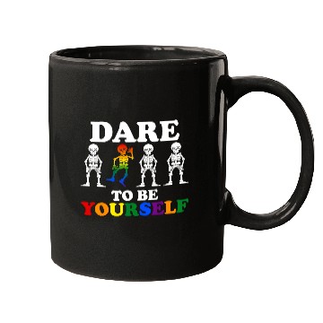 Discover Dare To Be Yourself Mugs Cute LGBTQ Pride