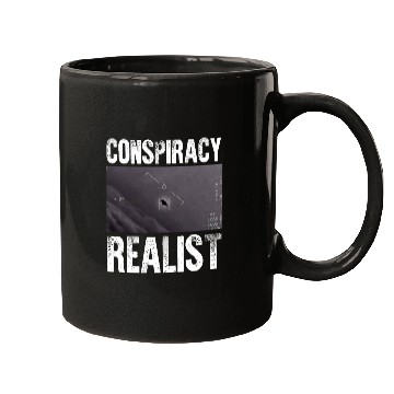 Discover Conspiracy Realist Mugs UFO Government Sighting