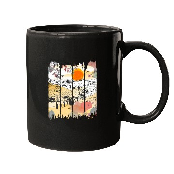 Discover A Wilderness Somewhere, Trees and Nature, Mist Mugs