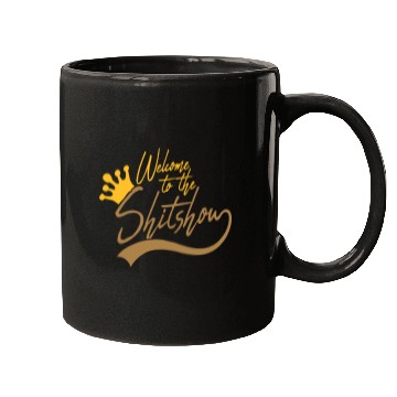 Discover crown welcome shit Mugs